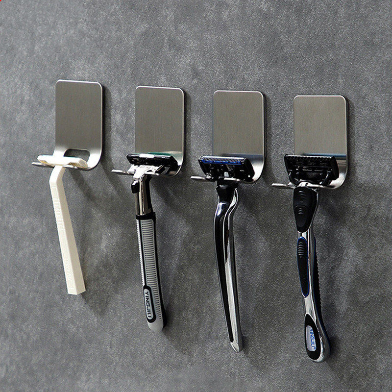 Stainless Steel Bathroom Razor Holder